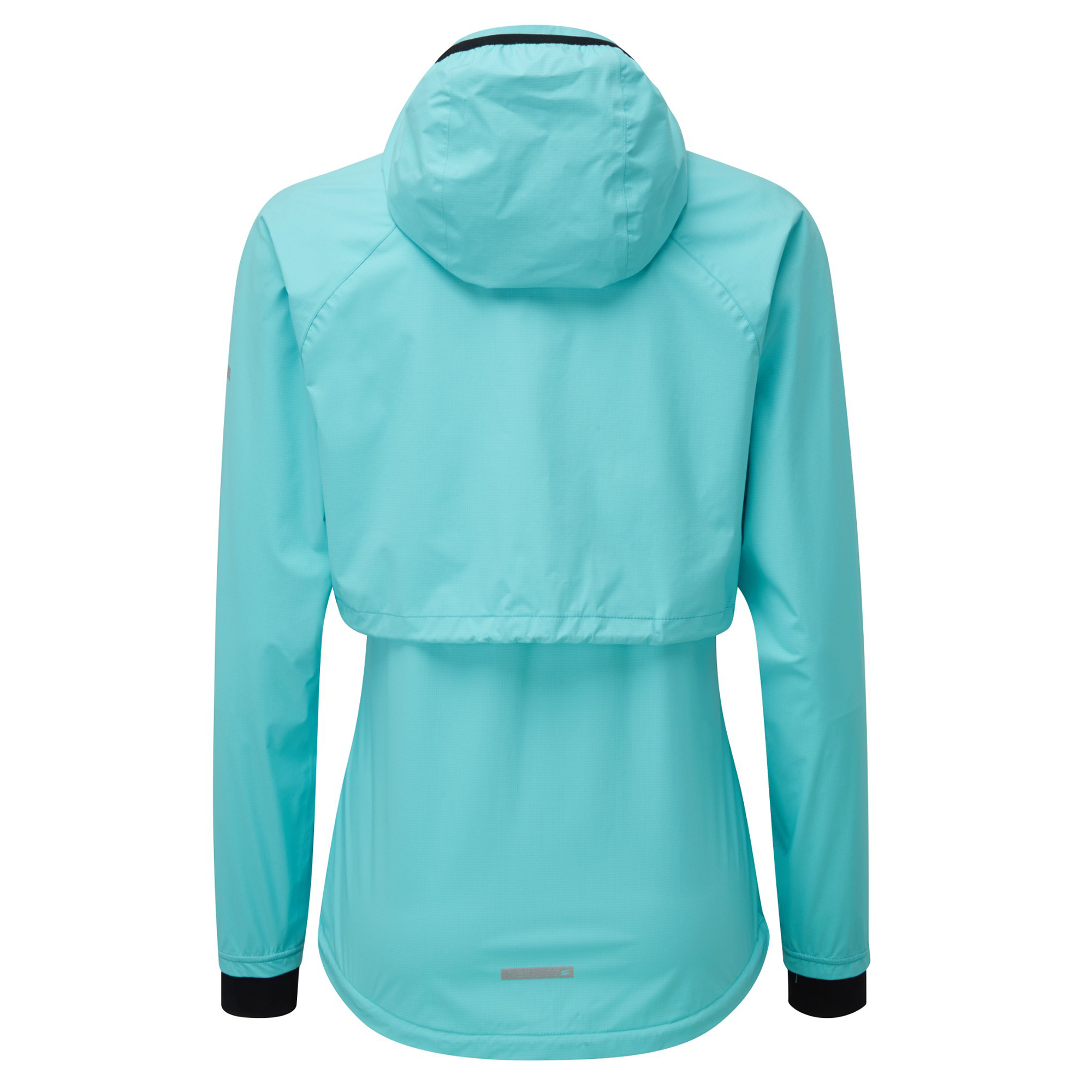 Women s Waterproof Running Morph Jacket in Fresh Aquamarine Blue