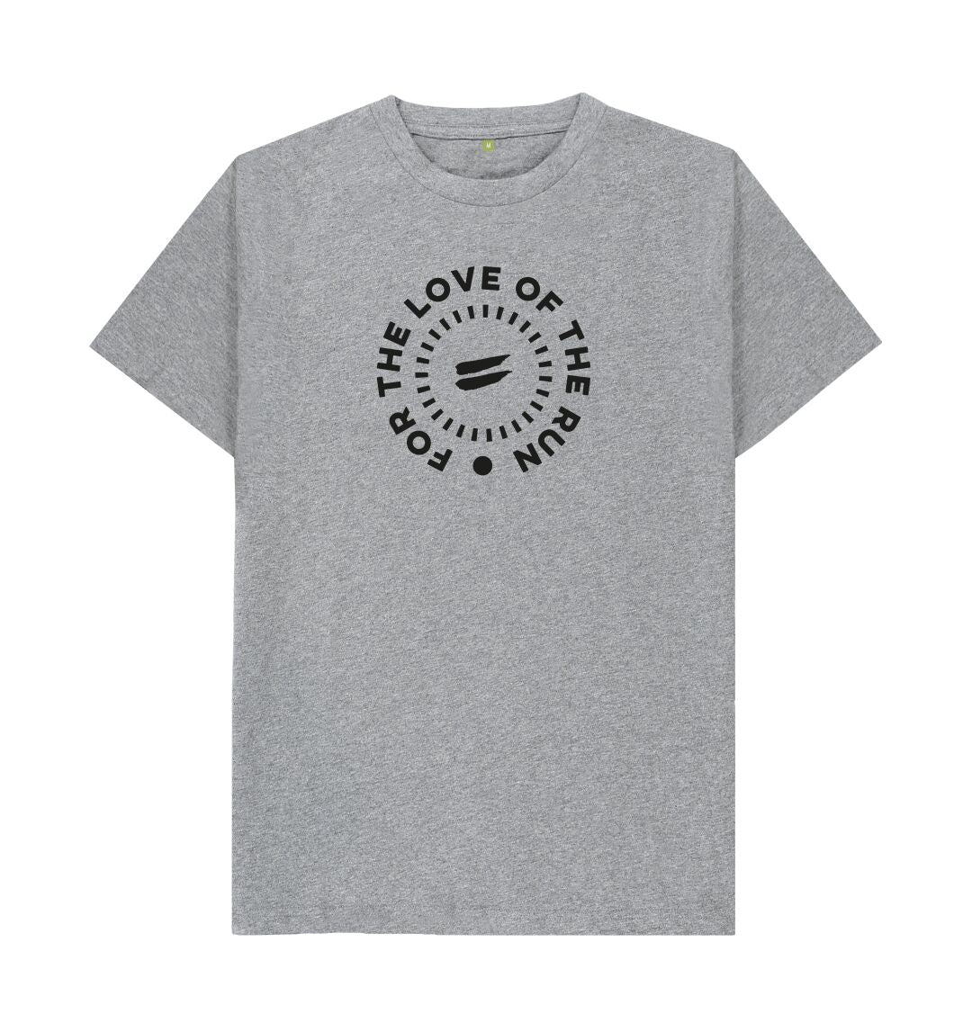 Athletic Grey For the Love of the Run Tee - Men&#39;s