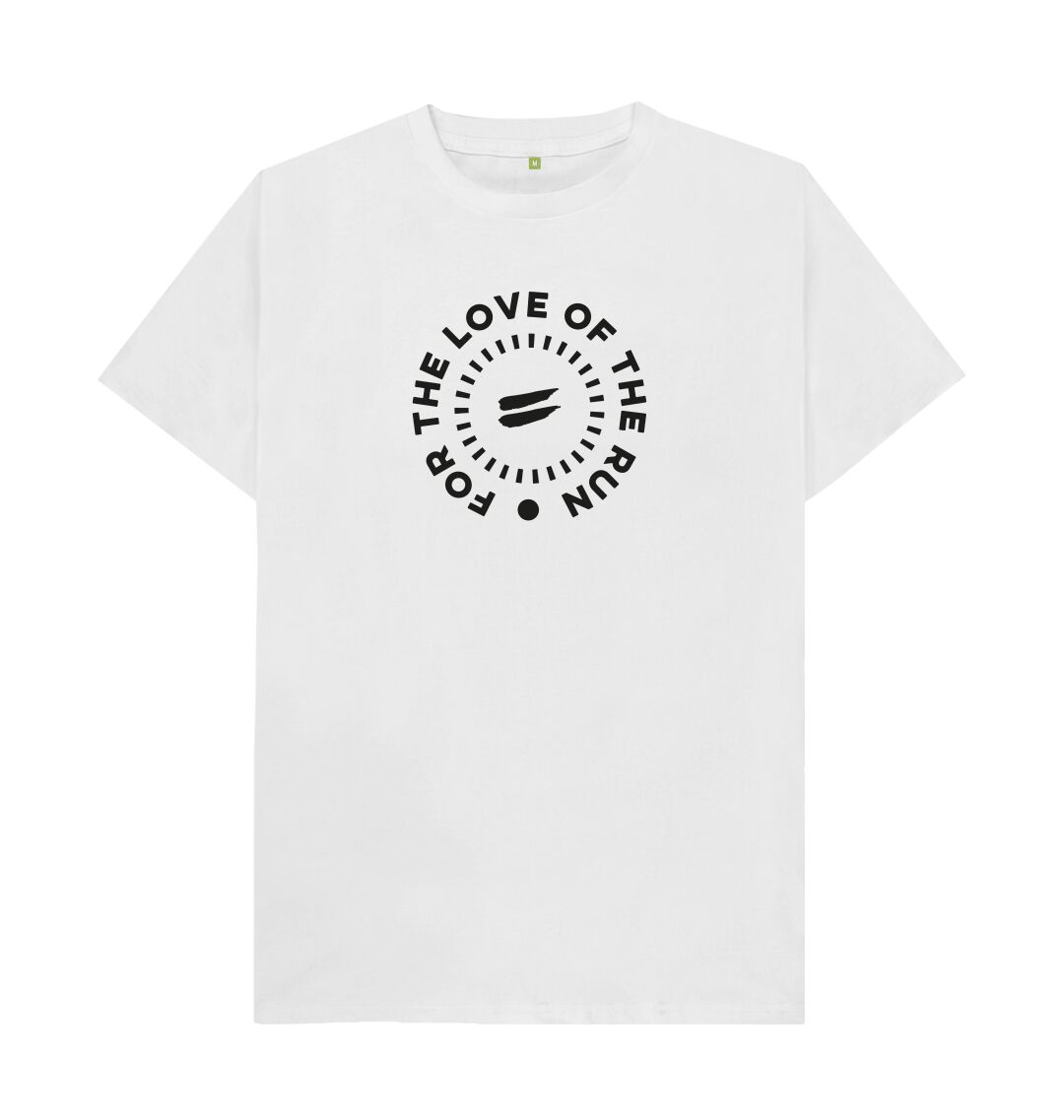 White For the Love of the Run Tee - Men&#39;s
