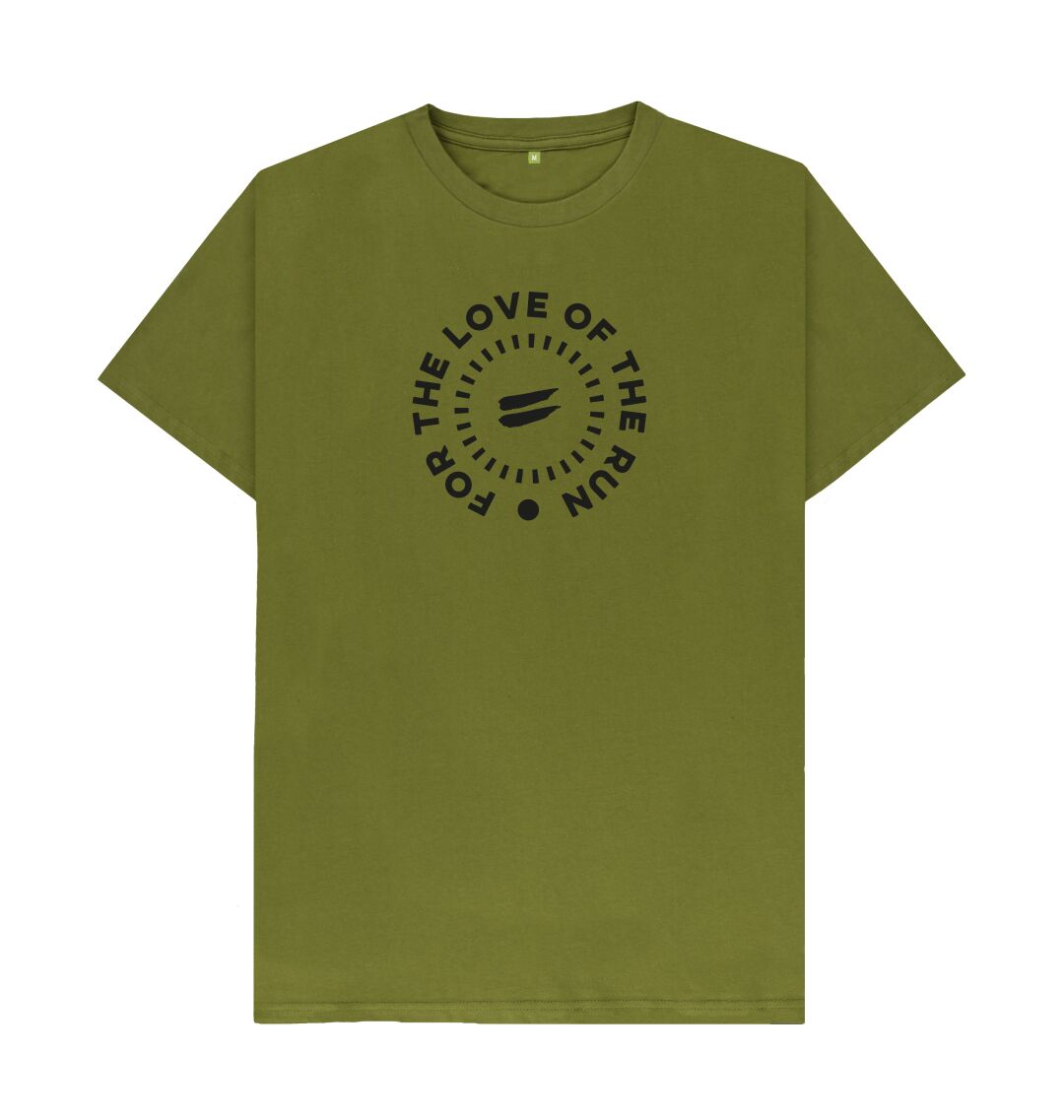 Moss Green For the Love of the Run Tee - Men&#39;s
