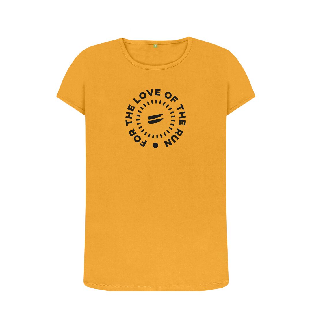 Mustard For the Love of the Run Tee - Women&#39;s