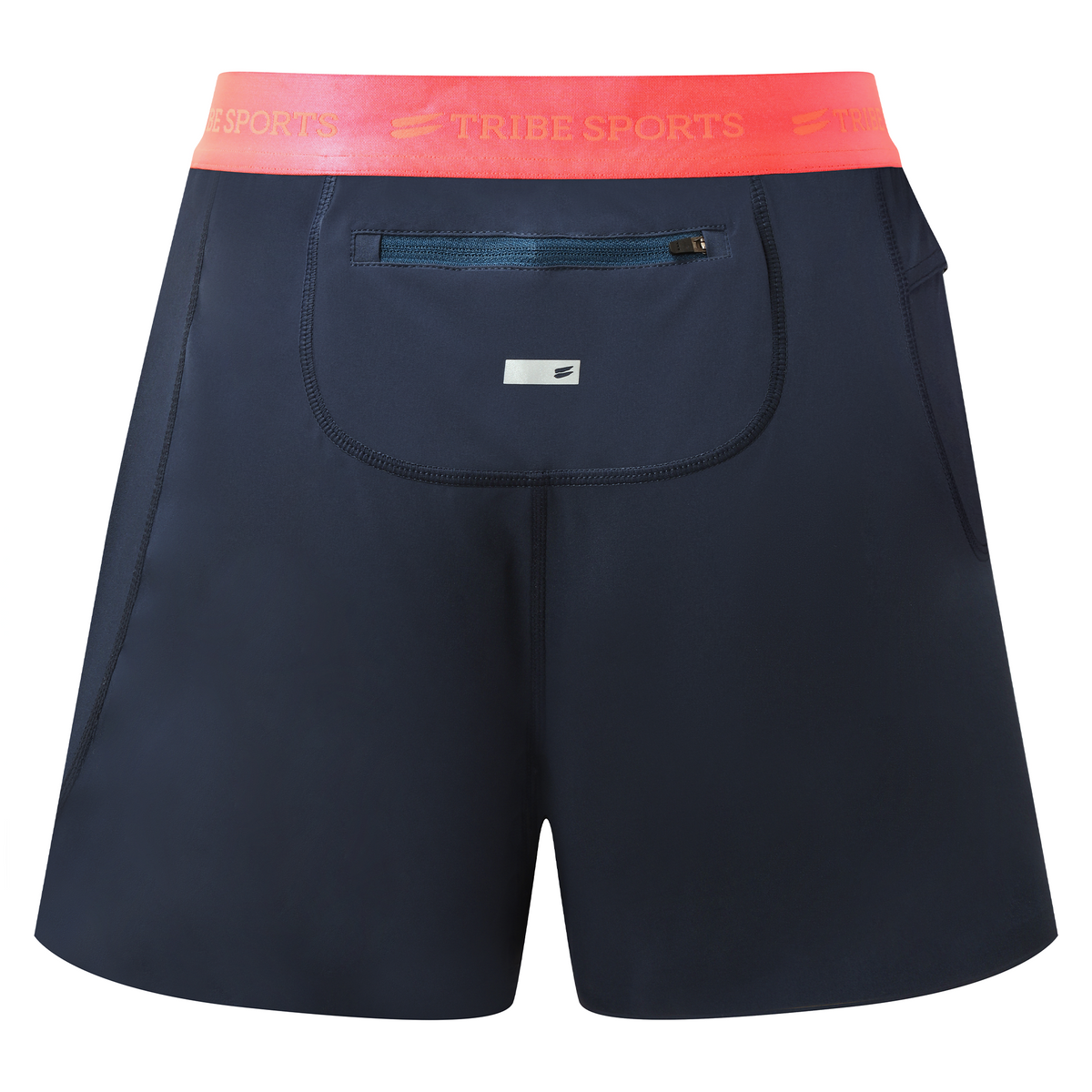 Endure Swift Shorts - Navy/Fluro Coral