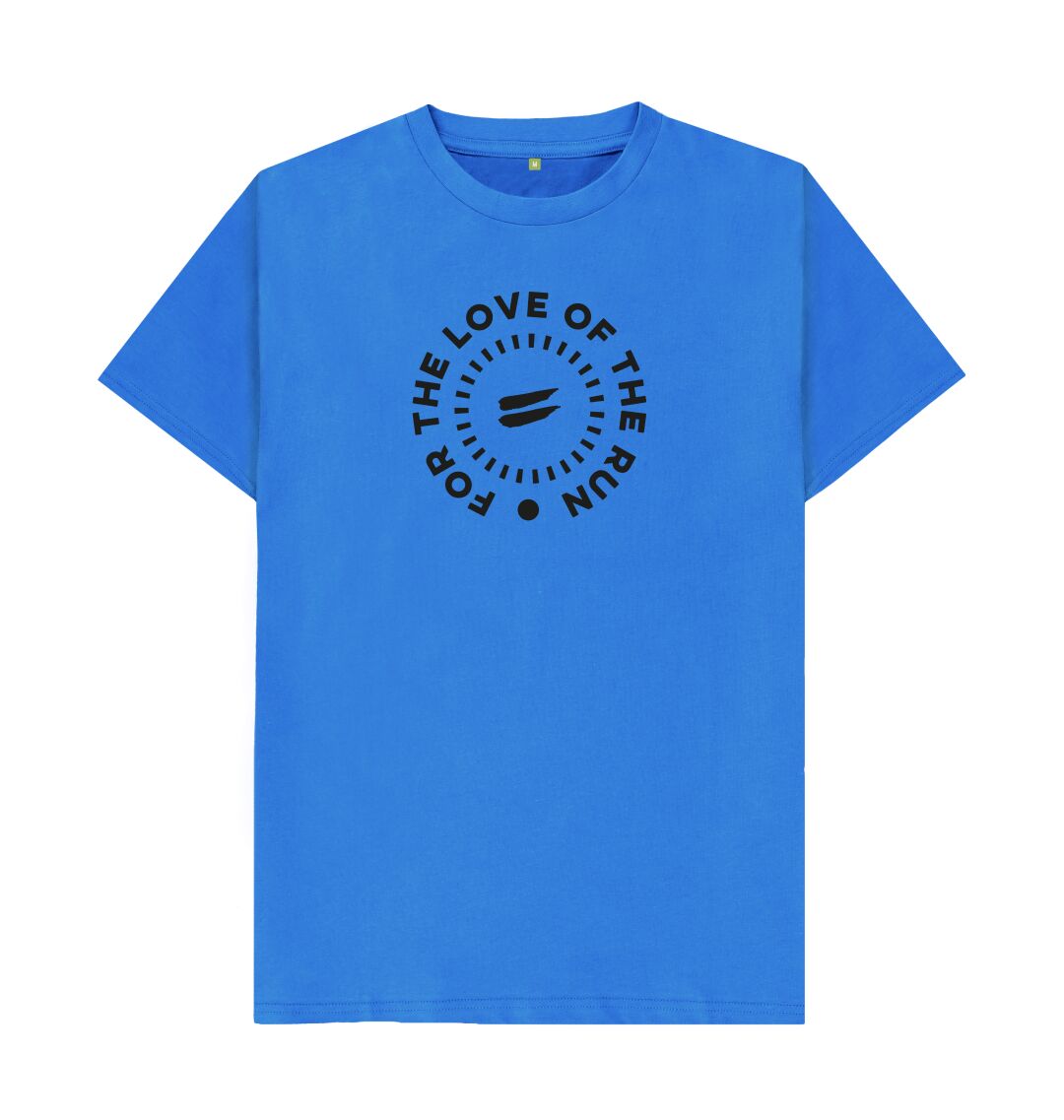 Bright Blue For the Love of the Run Tee - Men&#39;s